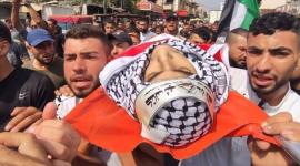 تشييع الشهيد عز الدين كنعان في بلدة جبع جنوب جنين