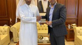 بلدية جباليا النزلة تبحث في الدوحة إمكانية تنفيذ مشاريع لإعادة تأهل الطرق والبنى التحتية
