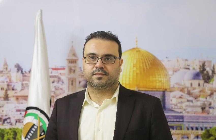 حازم قاسم الناطق باسم حركة المقاومة الإسلامية  حماس